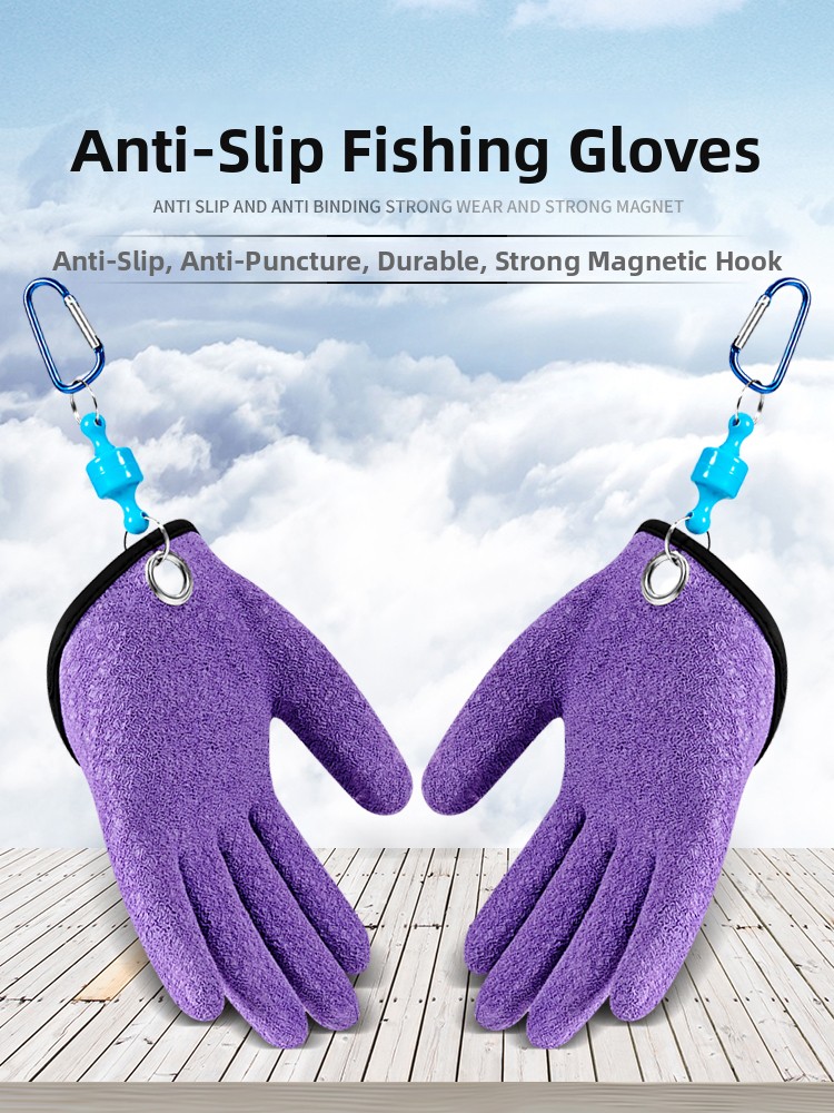 Fishing Equipment Brands - Fishing Glove Anti-Bursh Anti-Slip Fishing Gear