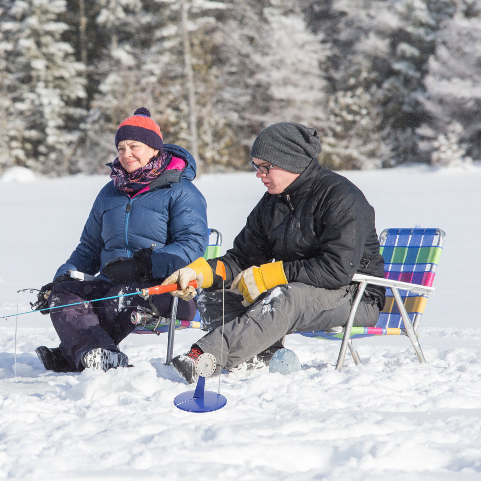 Ice Fishing Flag Premium Mater - Ice Fishing Tip Up review and price