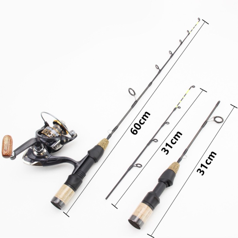60cm 2 Tips Rod Reel Combos Wi - Ice Fishing Tip Up review and price