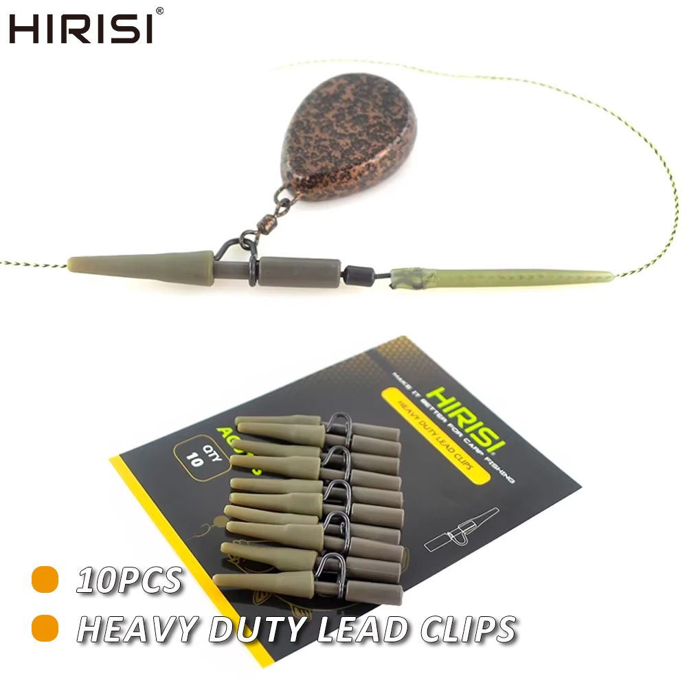 Hirisi 10pcs Heavy Duty Lead C - Ice Fishing Tip Up review and price