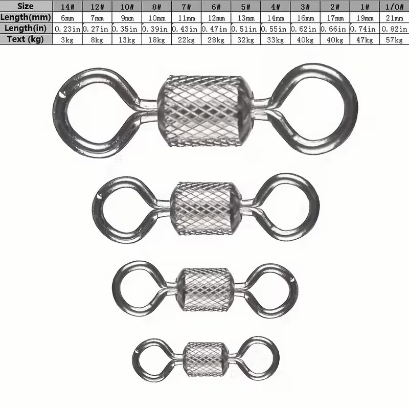 100PCS Fishing Swivels Ball Be - Fishing Equipment Cheap review and price