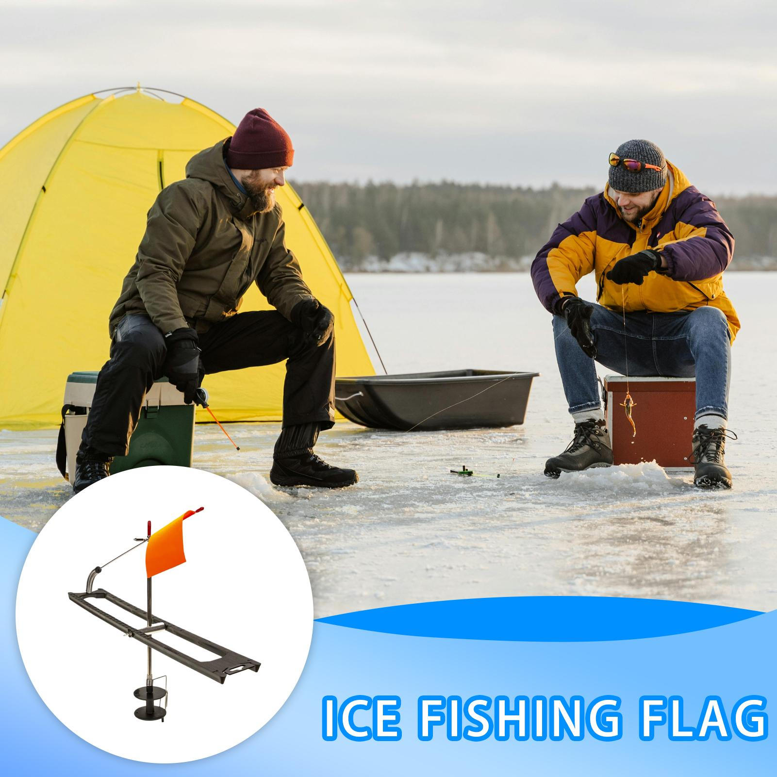 Ice Fishing Tip Up Flags Angle - Ice Fishing Tip Up review and price