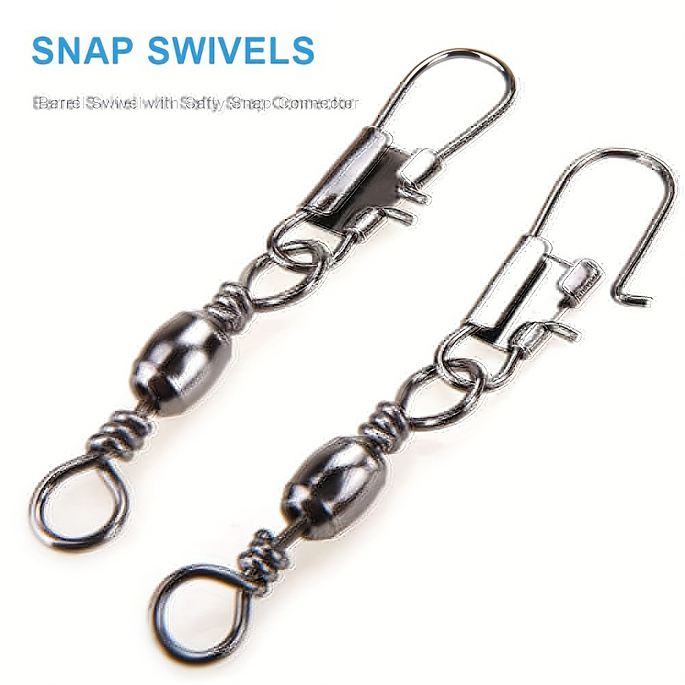 100Pcs/Lot 4#6#8#10#12# Swivel - Fishing Equipment Cheap review and price