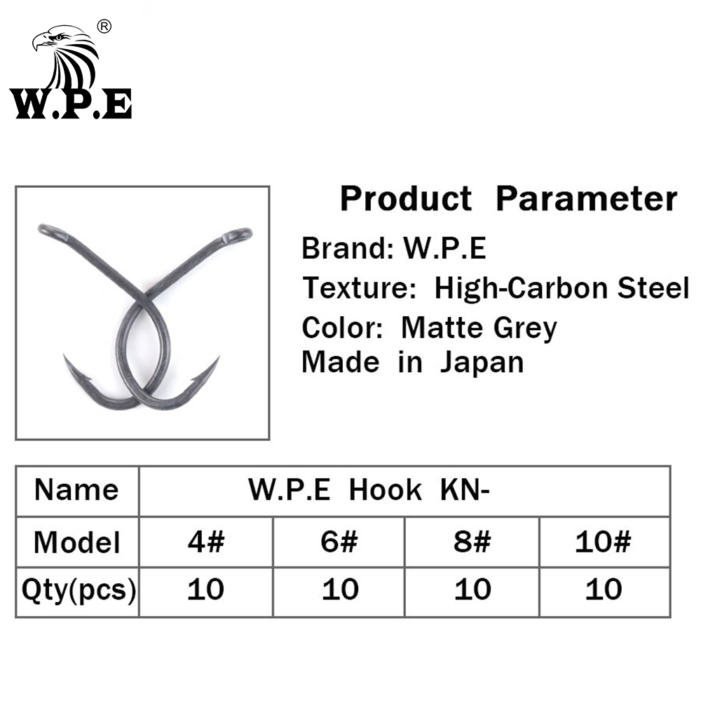 W.P.E Brand 30pcs/lot Coated H - Fishing Equipment Brands review and price