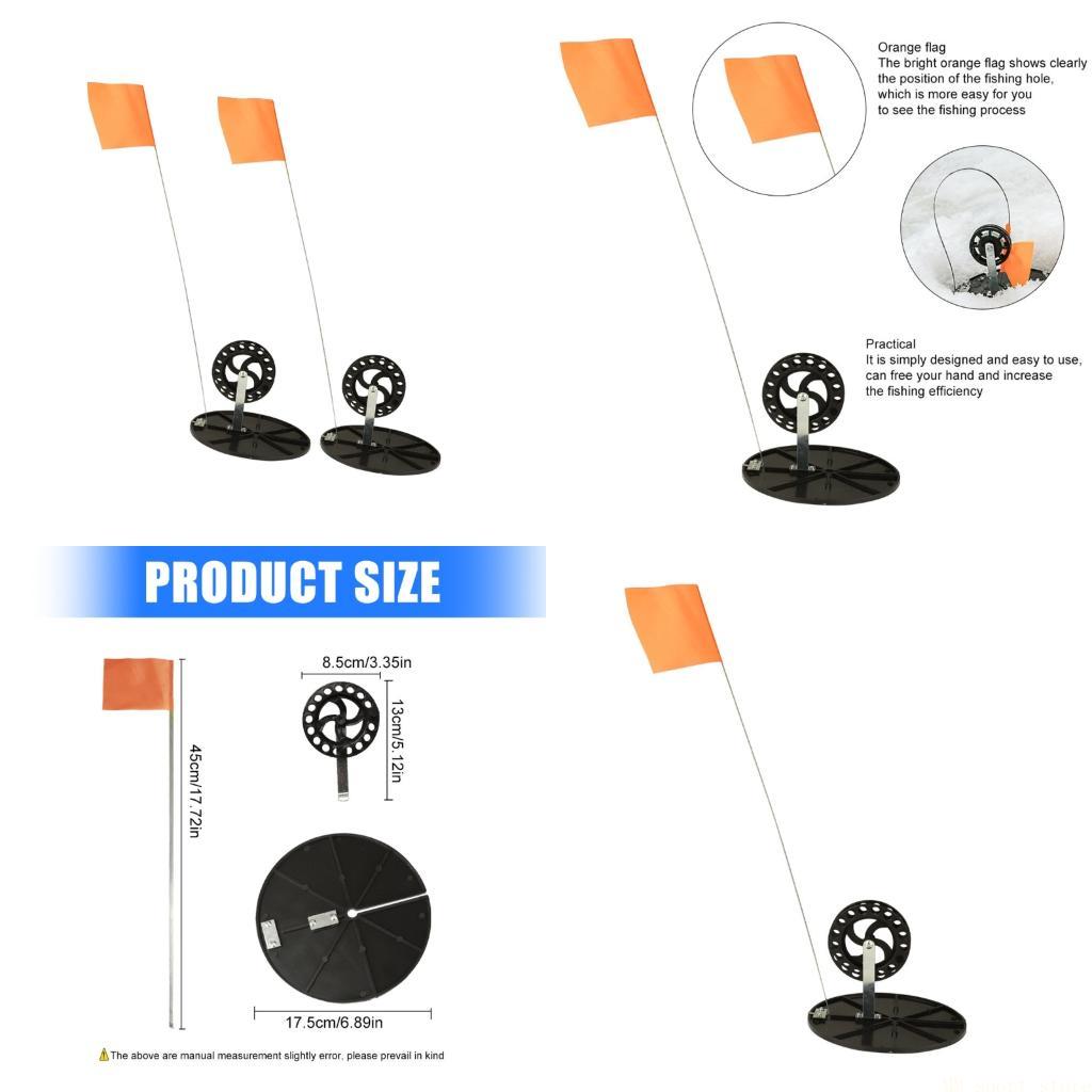 31BE Ice Fishing Tip Up Flags  - Ice Fishing Tip Up review and price