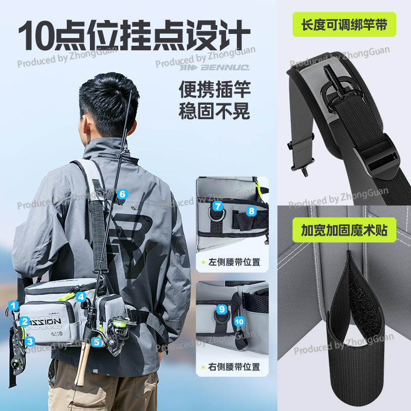 Multifunctional Fanny Pack Wat - Fishing Equipment Bag review and price