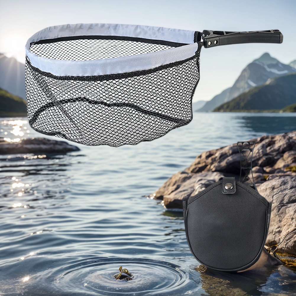 Foldable Landing Net with Non- - Fishing Equipment Bag review and price