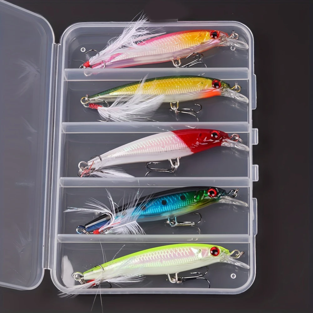 5pcs/box Laser 3D Eyes Bionic  - Fishing Equipment Carp review and price