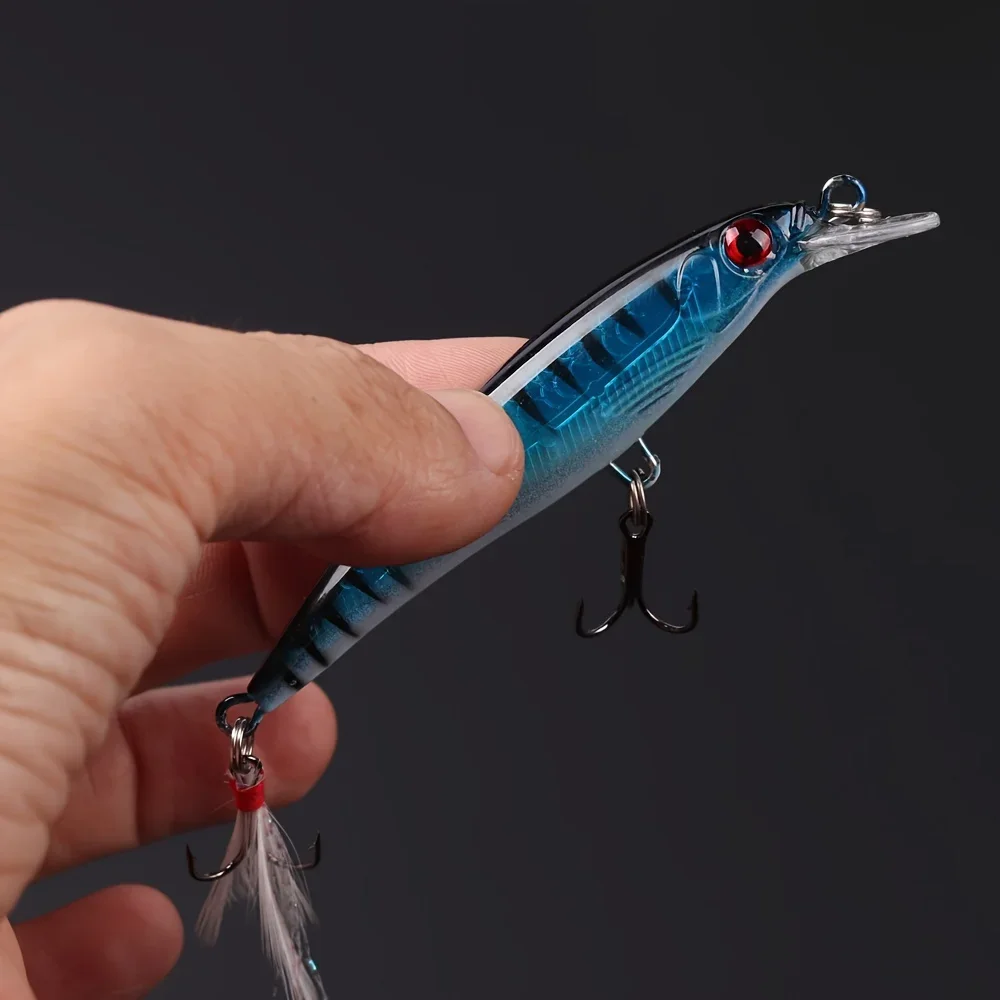 5pcs/box Laser 3D Eyes Bionic  - Fishing Equipment Carp review and price