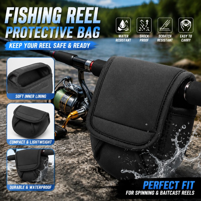 Fishing Reel Protective Cover  - Fishing Equipment Bag review and price