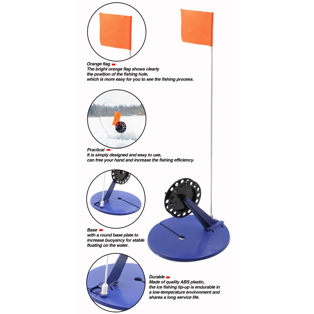 1PC Automatic Ice Fishing Plat - Ice Fishing Tip Up review and price