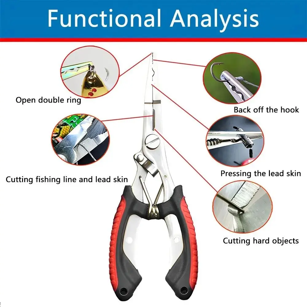 Stainless Steel Fishing Pliers - Fishing Equipment Price review and price
